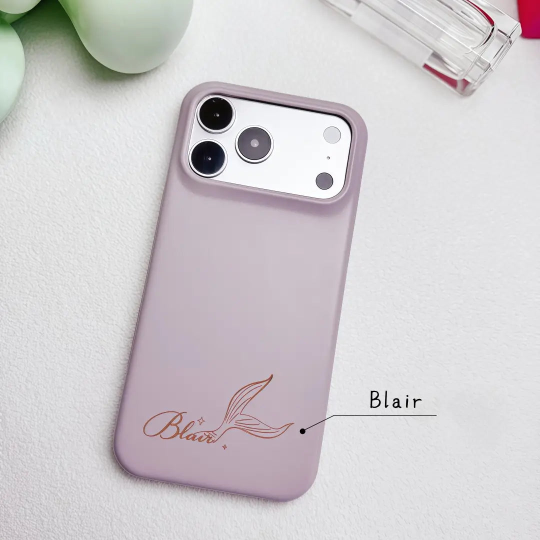 Custom Photo Line Art Case-Lambskin