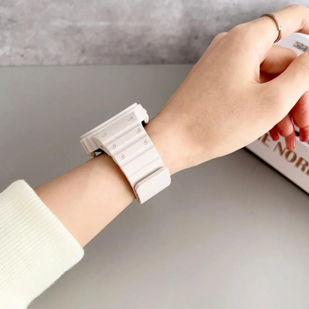 Magnetic Casio-Style Sport Band