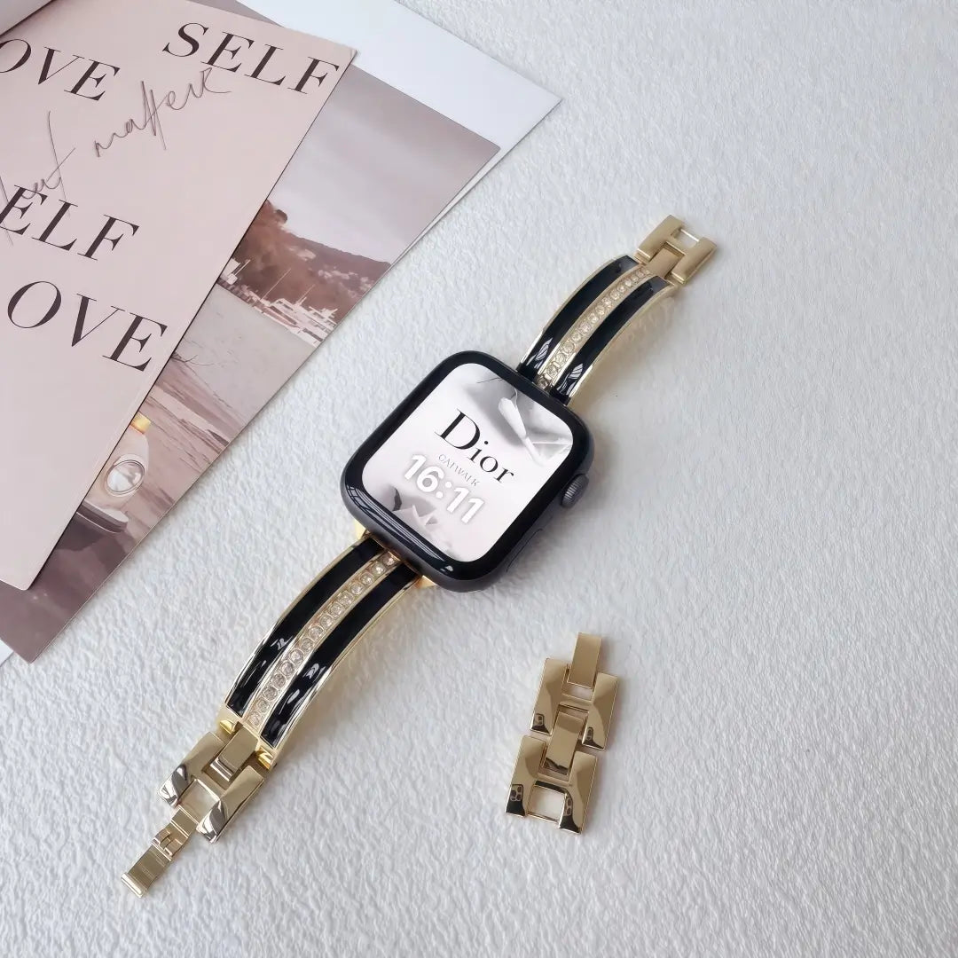 Crystal Bangle Apple Watch Band