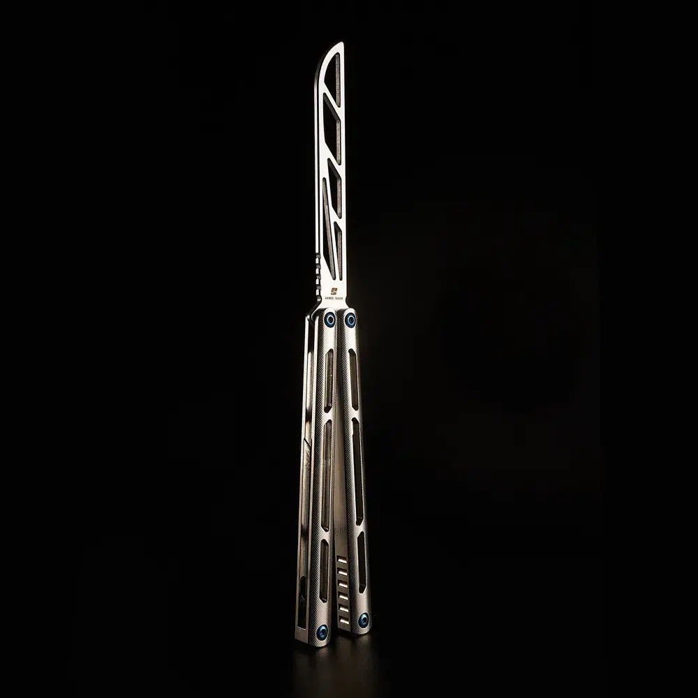 Armed Shark Tsunami Titanium Alloy Balisong Trainer