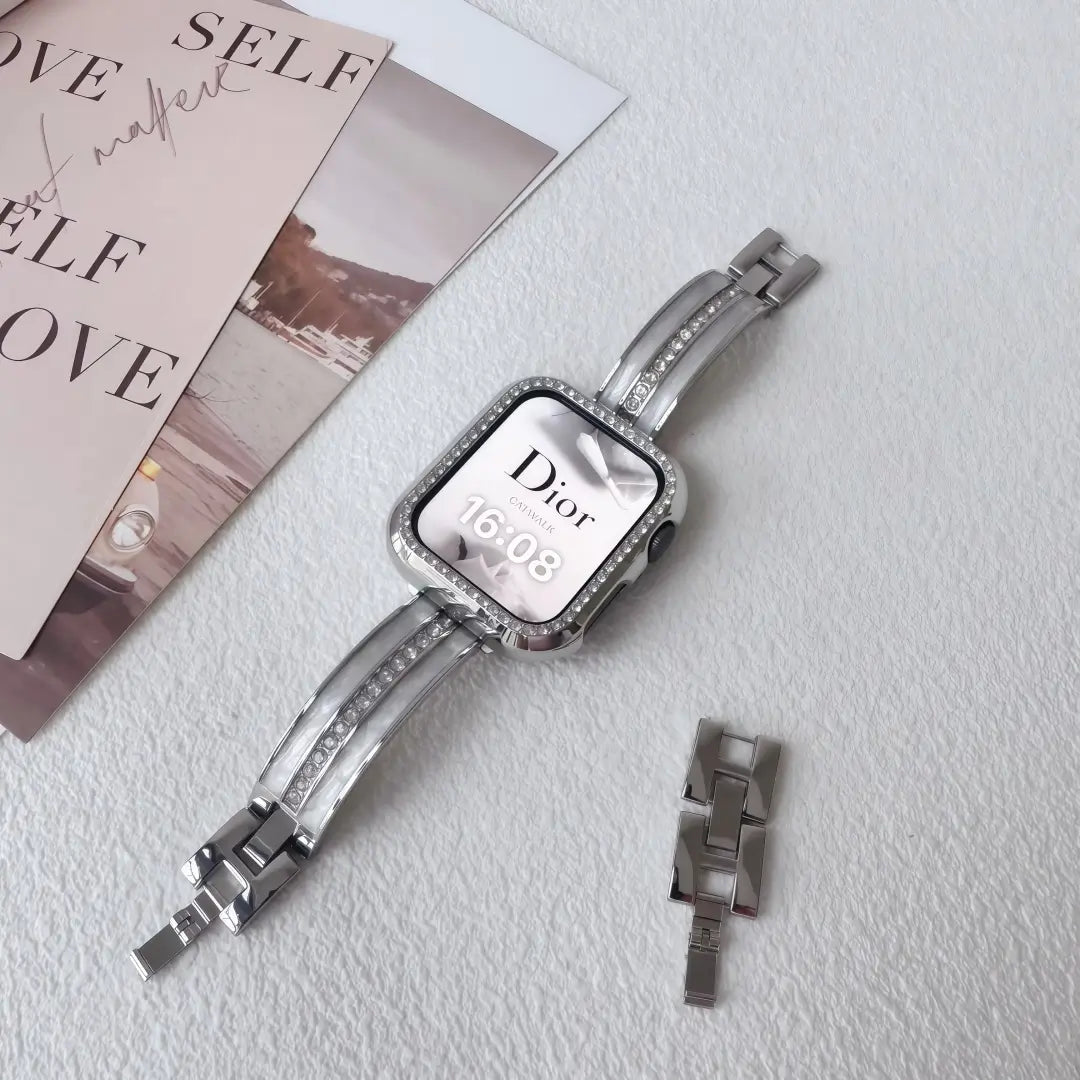 Crystal Bangle Apple Watch Band