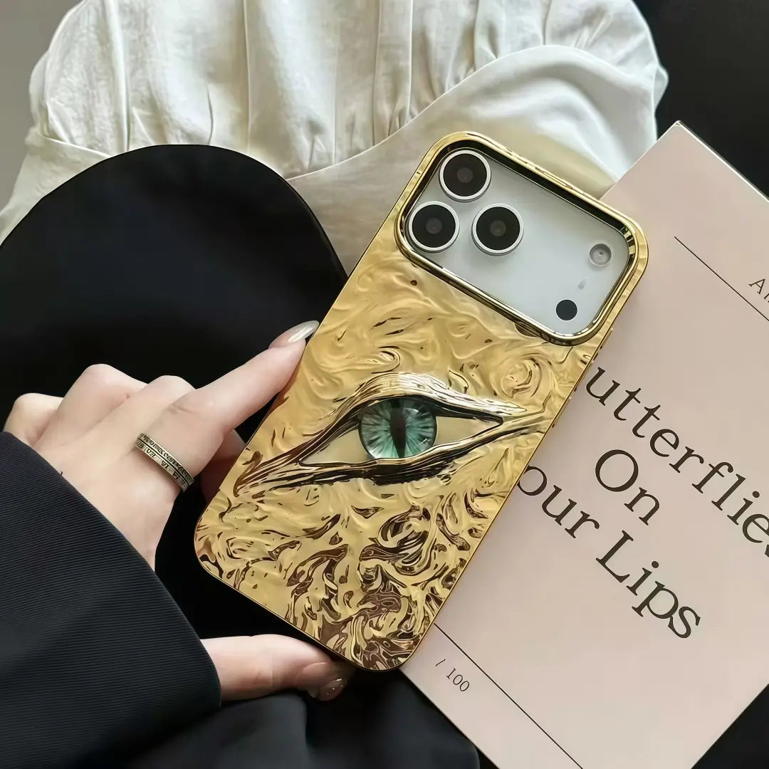 Devil Eye Electroplated iPhone Case