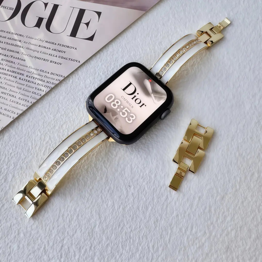 Crystal Bangle Apple Watch Band