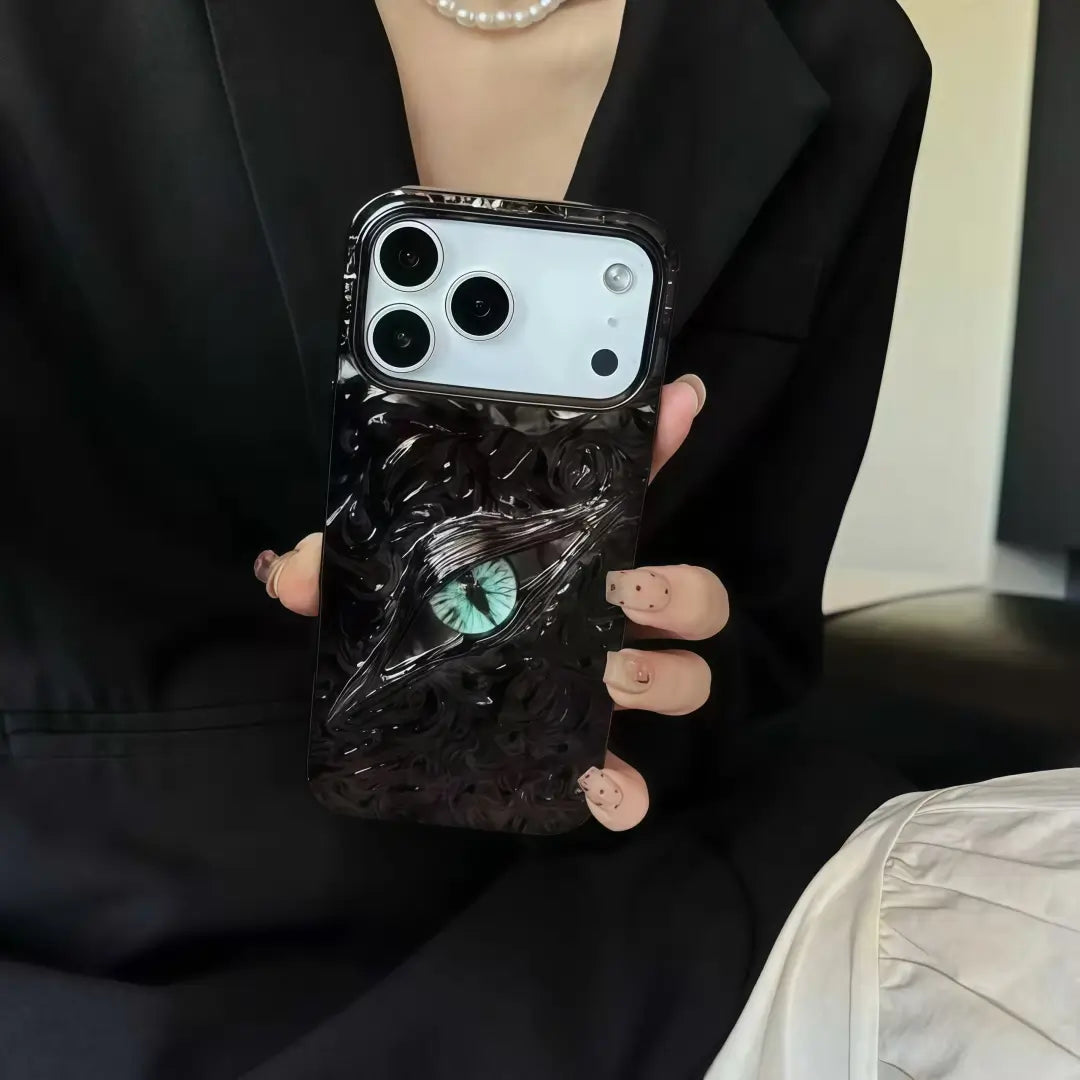 Devil Eye Electroplated iPhone Case