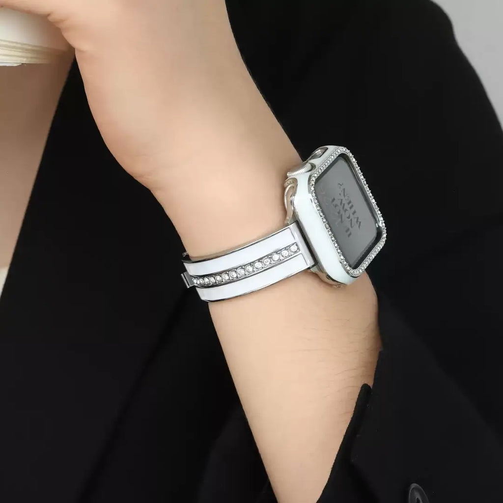 Crystal Bangle Apple Watch Band
