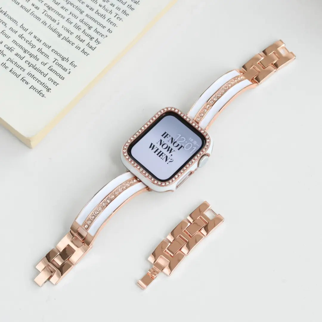 Crystal Bangle Apple Watch Band