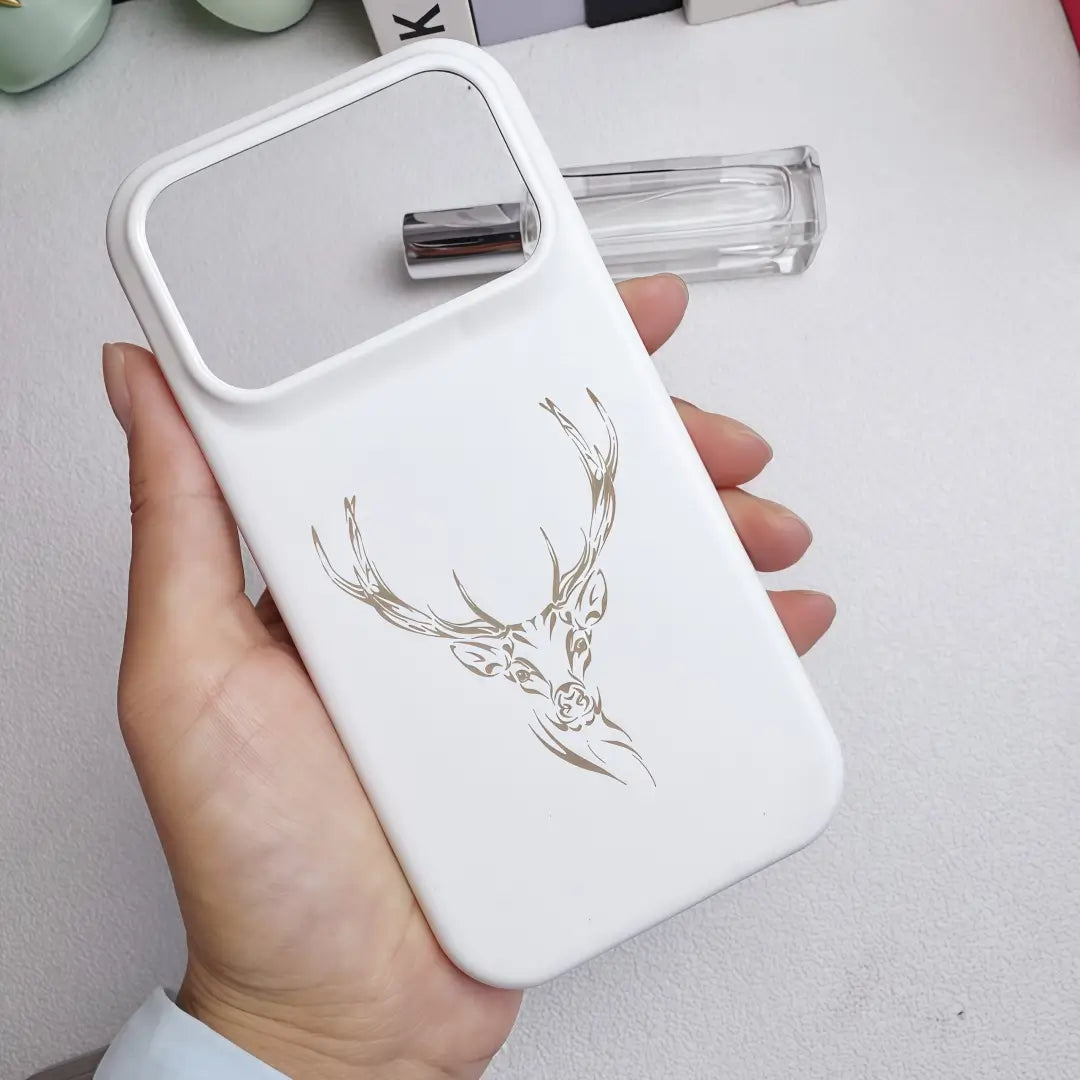 Custom Photo Line Art Case-Lambskin