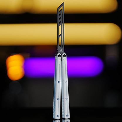 Armed Shark Ceramic-Style Krake Raken Balisong Trainer