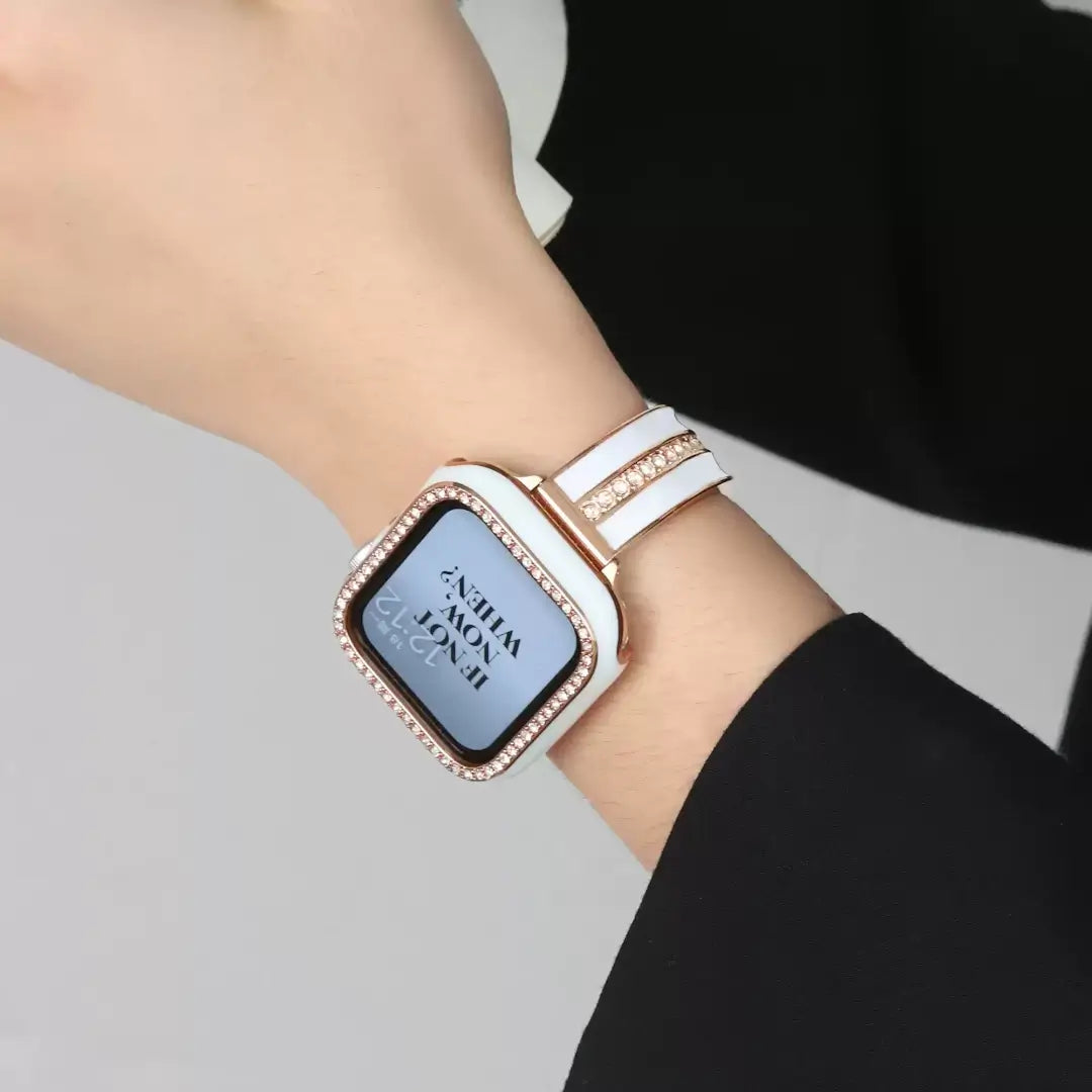 Crystal Bangle Apple Watch Band