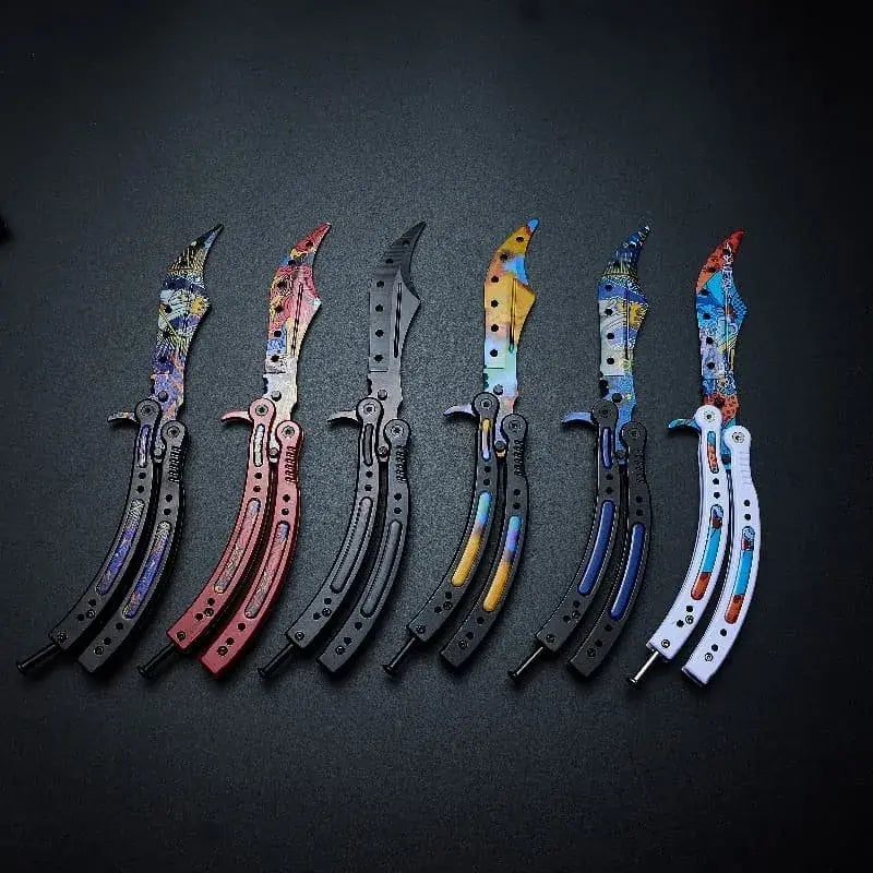 Armed Shark Balisong CSGO Butterfly Trainer （Blind box）