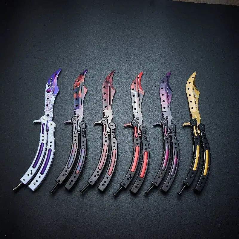Armed Shark Balisong CSGO Butterfly Trainer （Blind box）