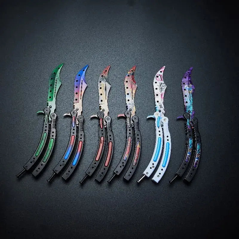 Armed Shark Balisong CSGO Butterfly Trainer （Blind box）