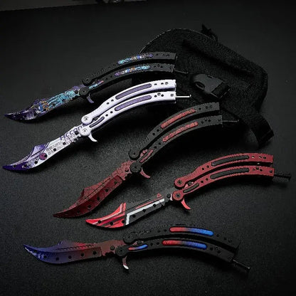 Armed Shark Balisong CSGO Butterfly Trainer （Blind box）