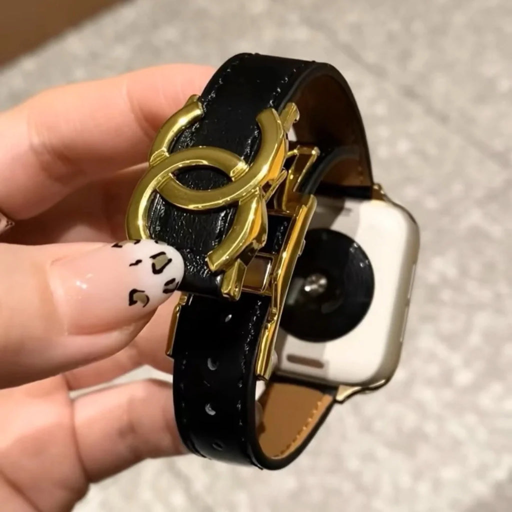 C-shape Leather Band