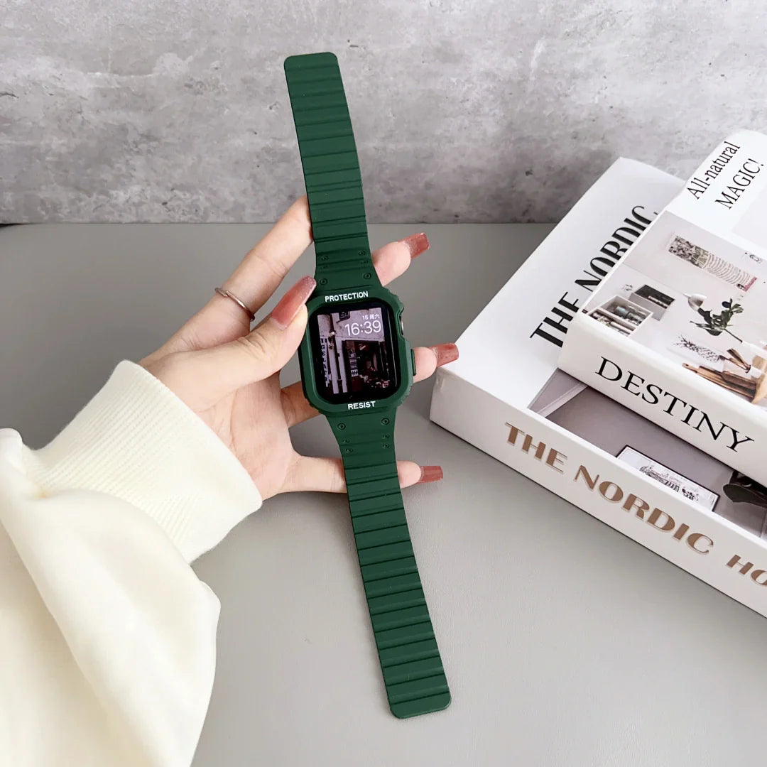 Magnetic Casio-Style Sport Band