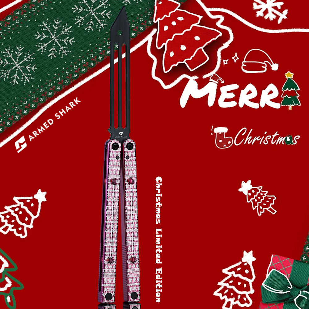 ArmedShark Christmas Limited Edition Balisong Trainer