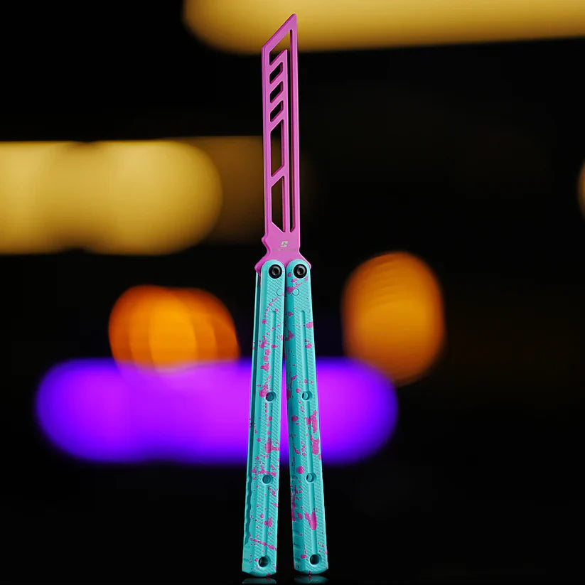 Armed Shark Ceramic-Style Krake Raken Balisong Trainer