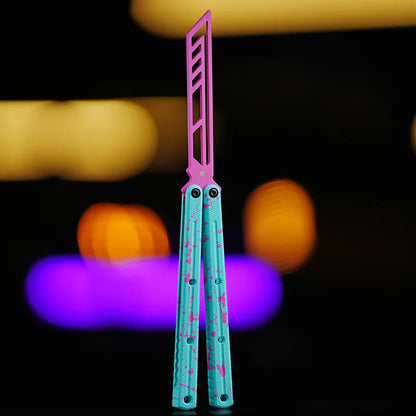 Armed Shark Ceramic-Style Krake Raken Balisong Trainer