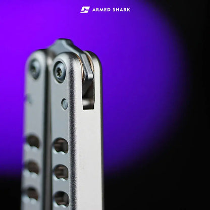 Armed Shark Inked Mako Bottle Opener Balisong Balisong