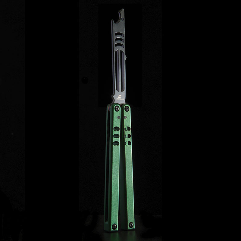 Armed Shark Inked Mako Bottle Opener Balisong Balisong