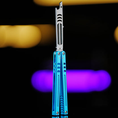 Armed Shark Inked Mako Bottle Opener Balisong Balisong