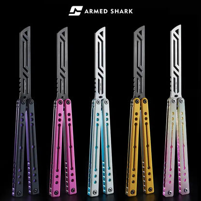 Armed Shark Nautilus Balisong Trainer