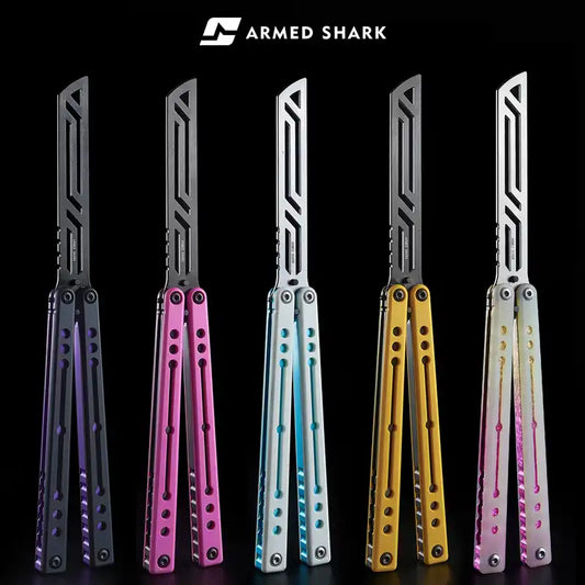 Armed Shark Nautilus Balisong Trainer