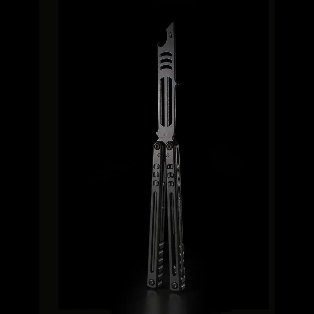 Armed Shark Titanium Inked Mako Bottle Opener Balisong Trainer