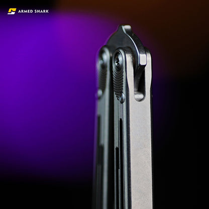 Armed Shark Titanium REP Balisong Trainer