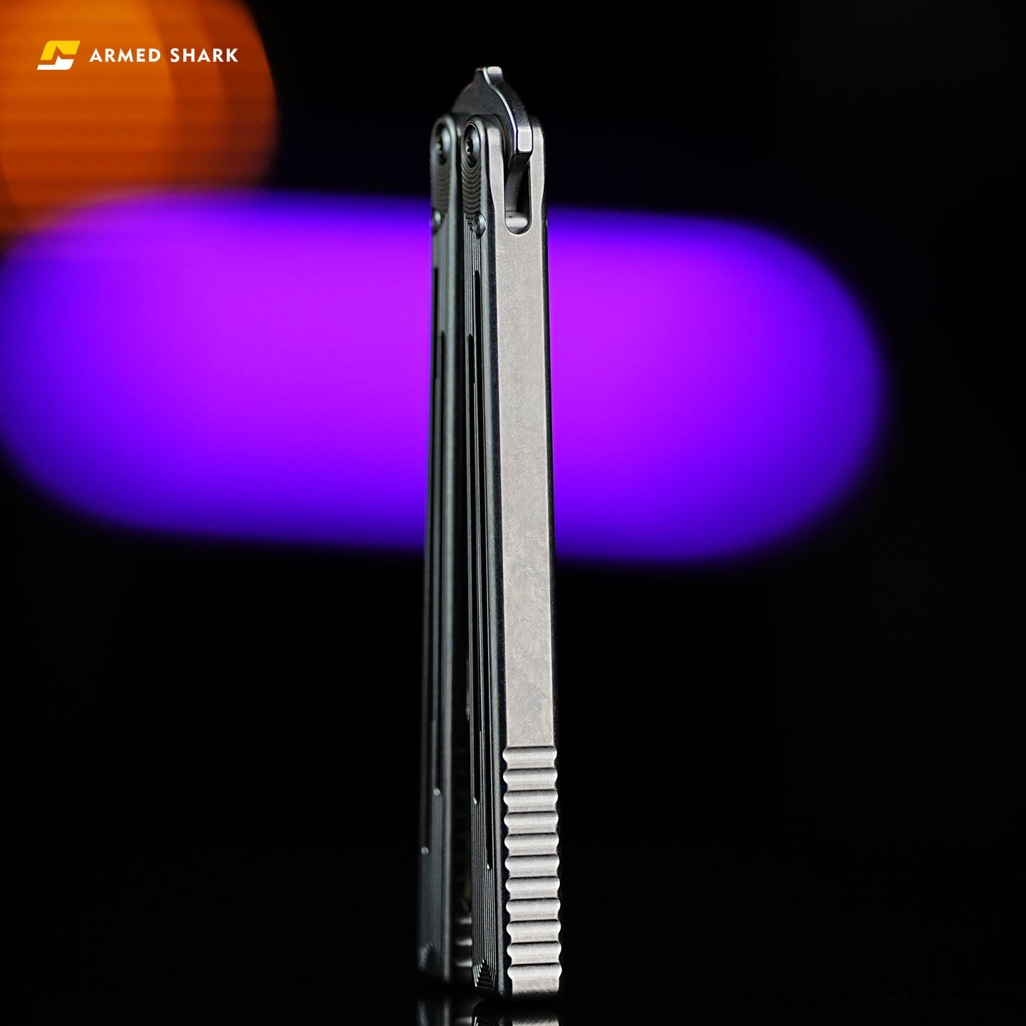Armed Shark Titanium REP Balisong Trainer