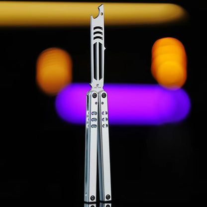 Armed Shark Inked Mako Bottle Opener Balisong Balisong