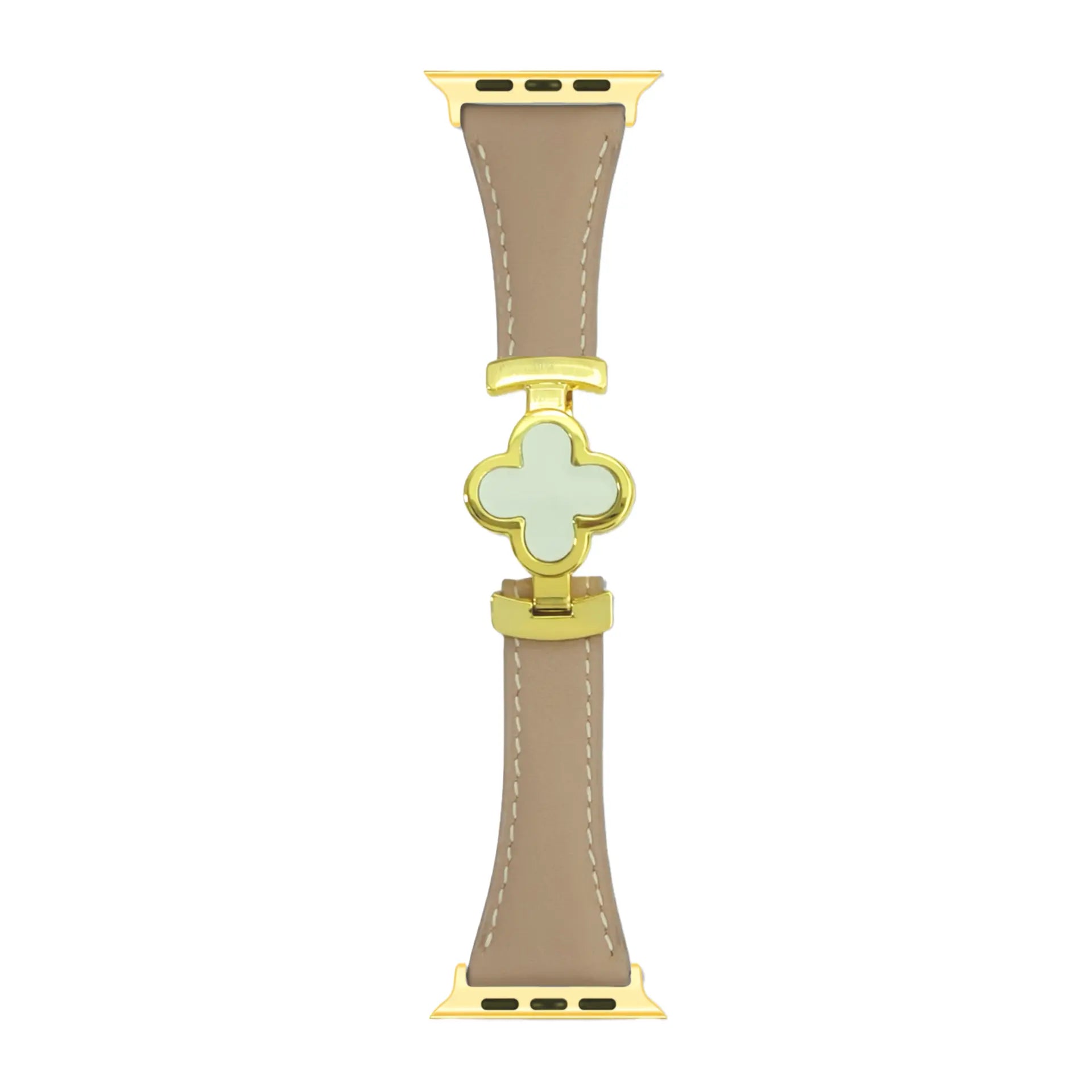Lucky Flower Leather Strap For Apple Watch