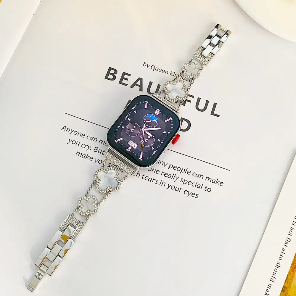 Diamond Clover Apple Watch Band
